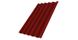 Профнастил HC35R 0,7 PE RAL 3011 красно-коричневый