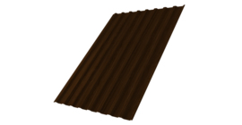 Профнастил С20В 0,45 Print Elite Choco Wood TwinColor