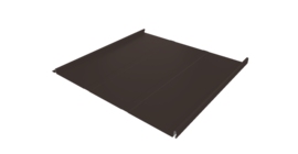 Фальц двойной стоячий Line Grand Line 0,5 PurPro с пленкой на замках RR 32 темно-коричневый