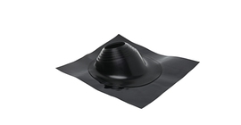 Проходной элемент MF угловой №3.1 (280-460мм) +185 EPDM (металлический окрашенный фланец) черный