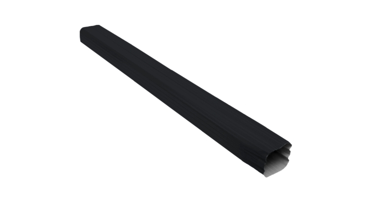 Труба прямоугольная Vortex Matt 3м RAL 7024