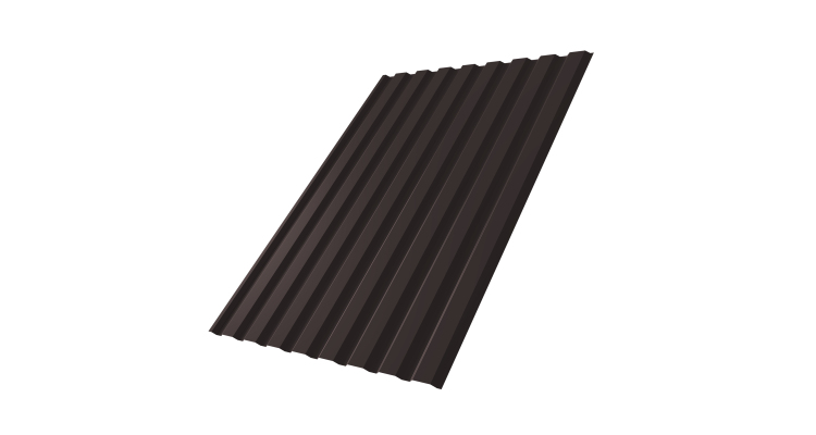 Профнастил С20А 0.45 Drap RAL 9005 черный